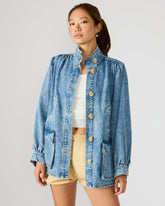 MARCELINE DENIM JACKET FOREVER BLUE