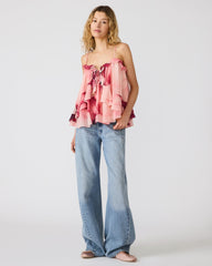 RHIANON TOP CORAL CLOUD