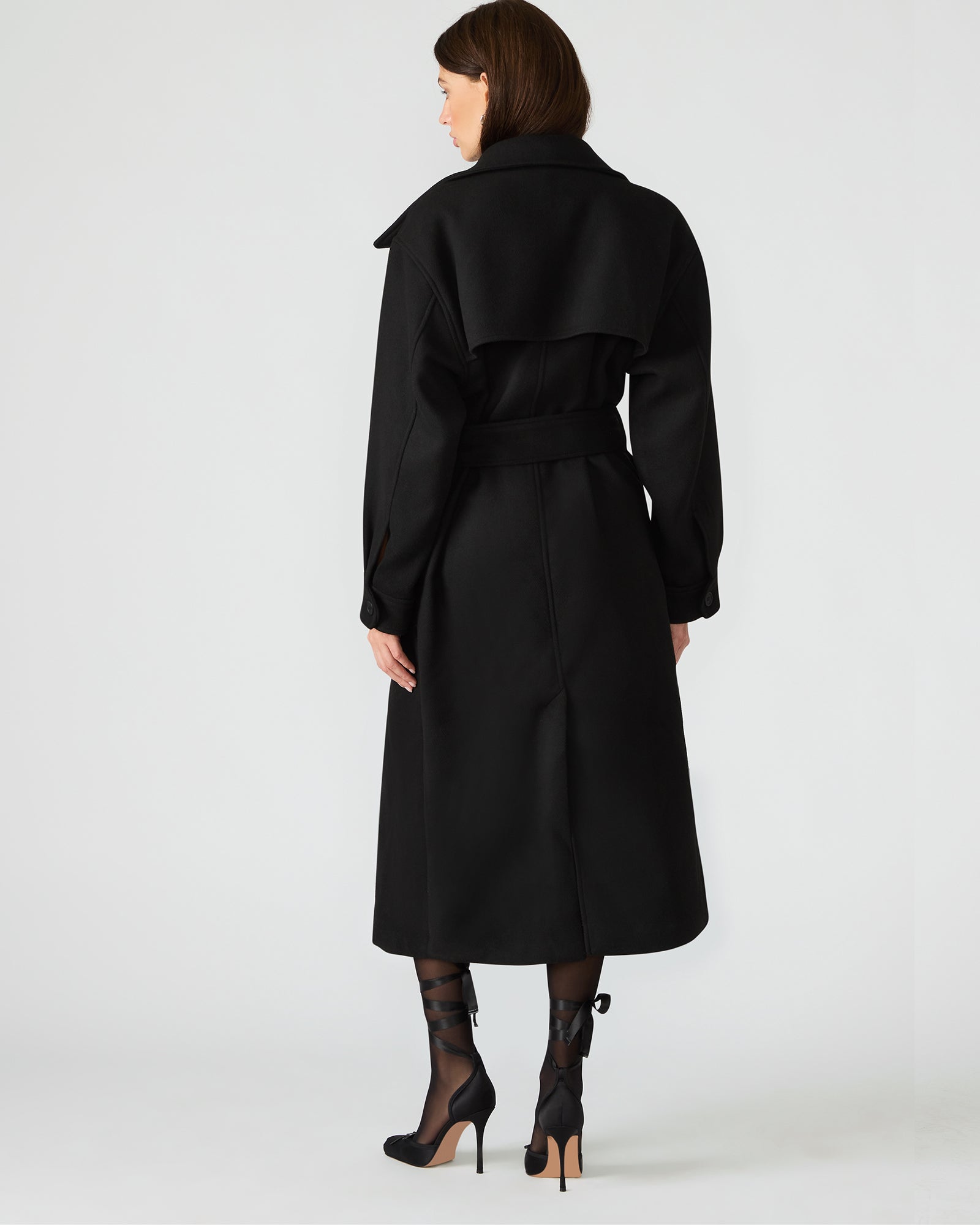 ENORA COAT BLACK