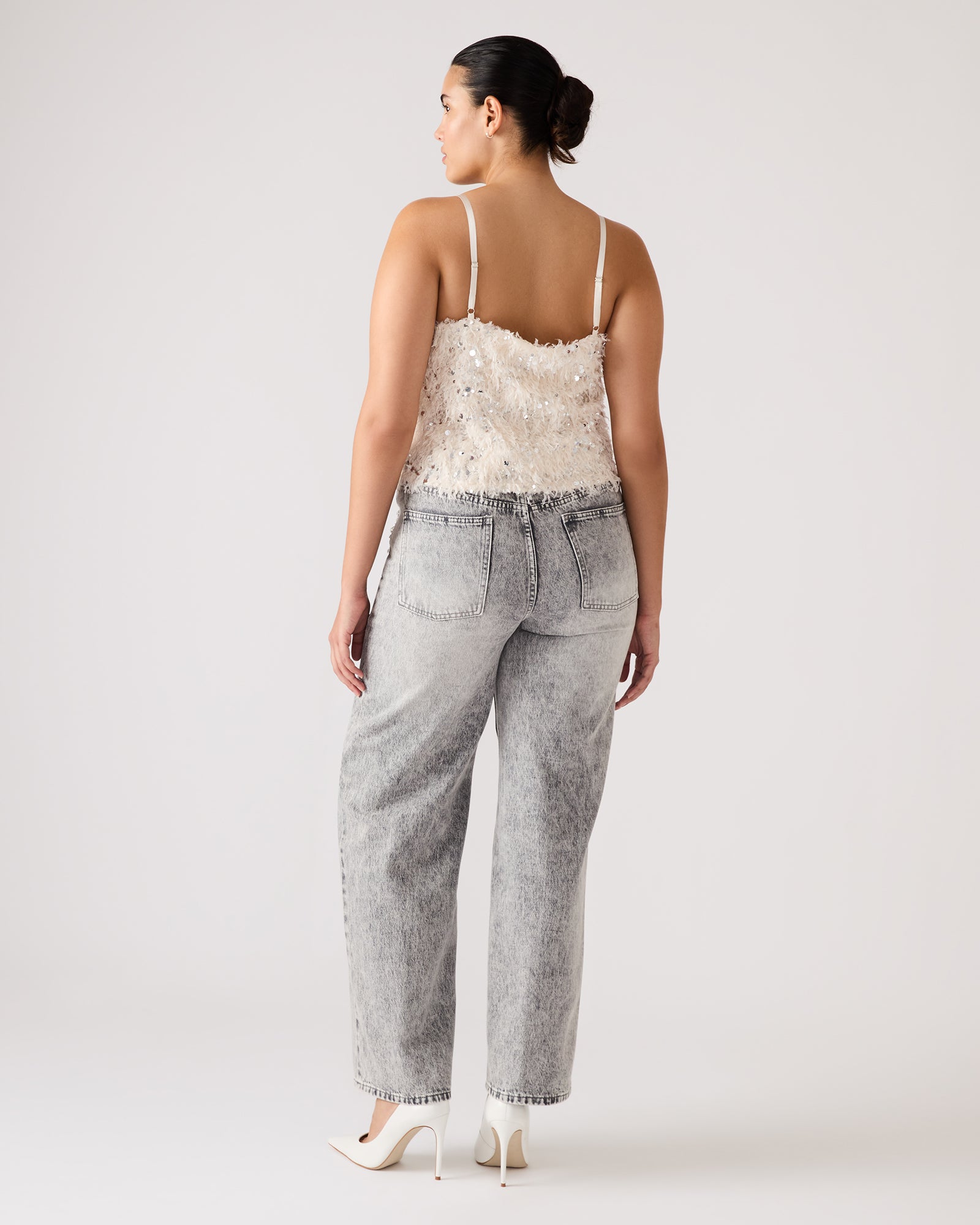 BLAKELYN FEATHER TOP IVORY