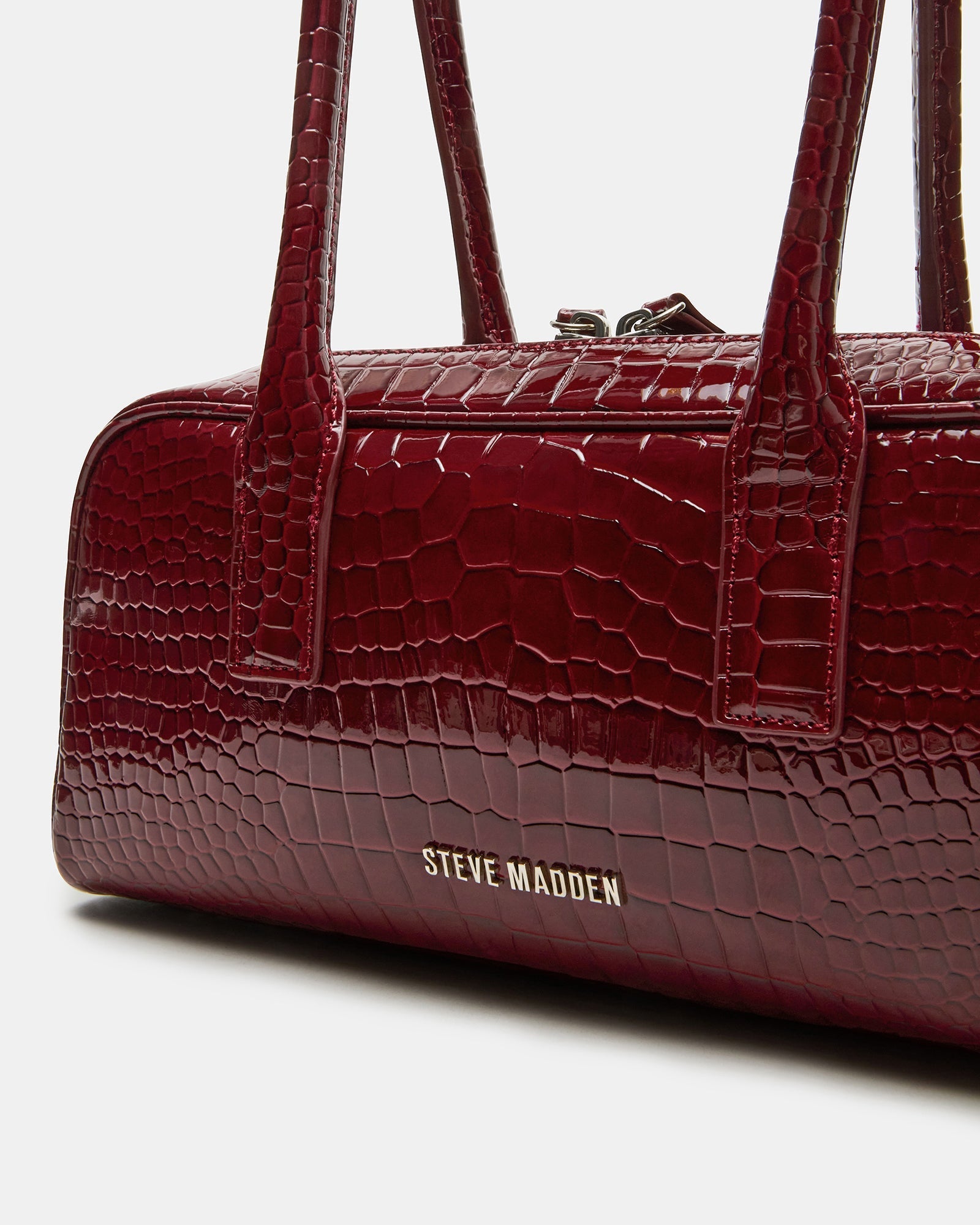 ANISE BAG RED CROCODILE