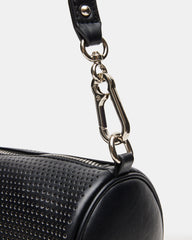 PRIYA PERFORATED BAG BLACK