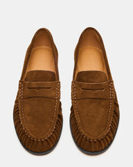QUINCEY CHESTNUT SUEDE