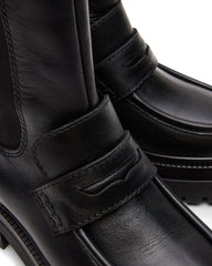 CONWAY BLACK LEATHER